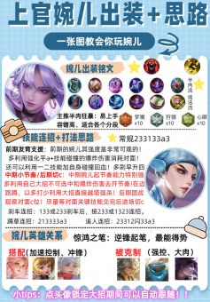 暴击婉儿1亿出装应该怎么搭配？1亿暴击婉儿出装攻略分享